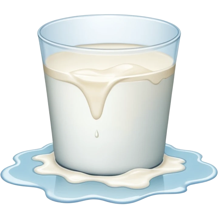 spoiled spilled milk emoji