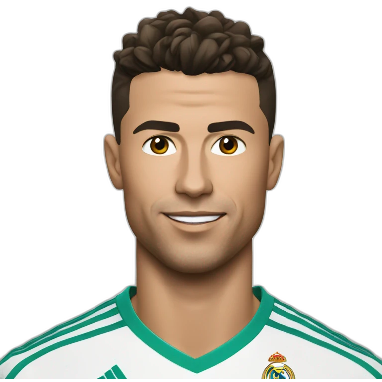 Ronaldo au réal madrid emoji