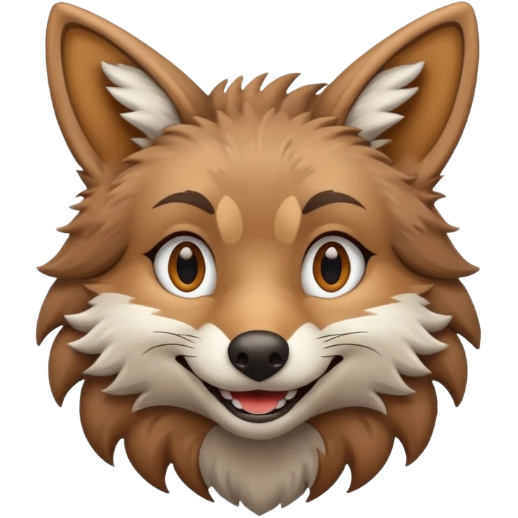 A Coyote Emoji emoji