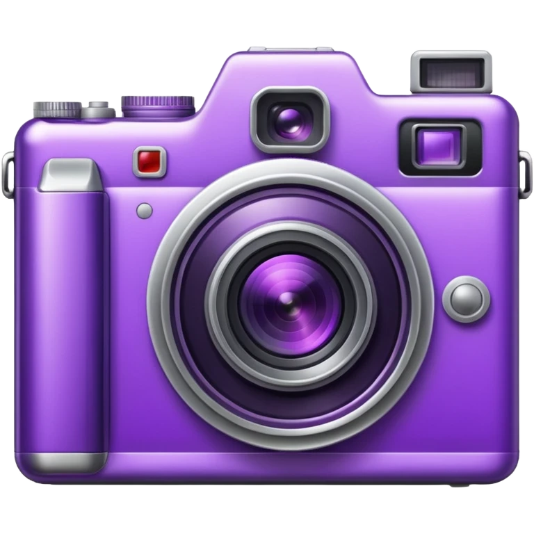 Purple camera emoji