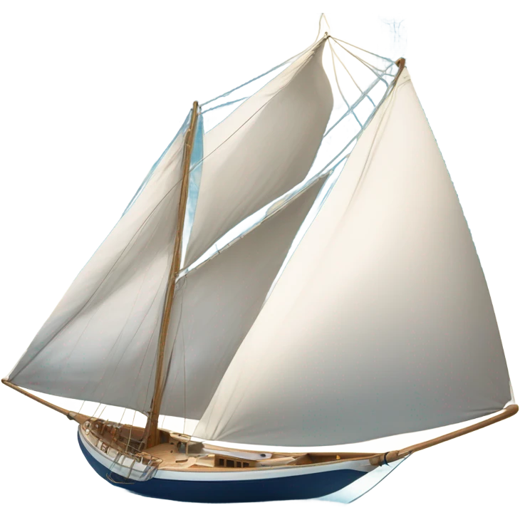Setting sail emoji