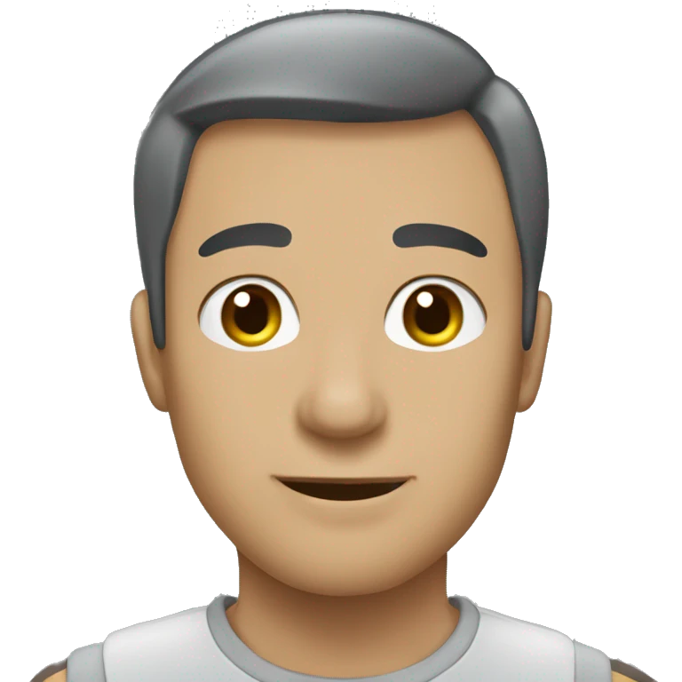 Милая серая кошка emoji