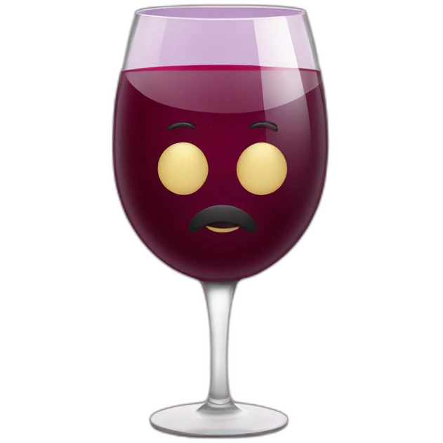 afroman in a glass of wine emoji