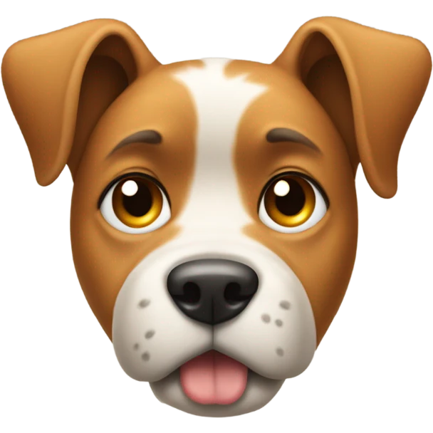 dog covering ears emoji