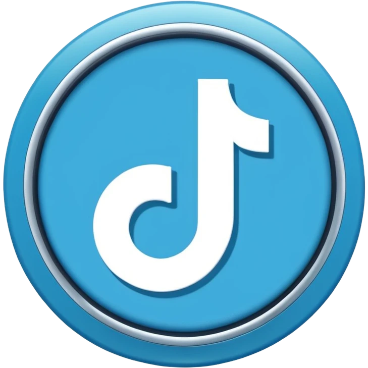 Insignia de verificado en tik tok 🔵✔️ identica emoji