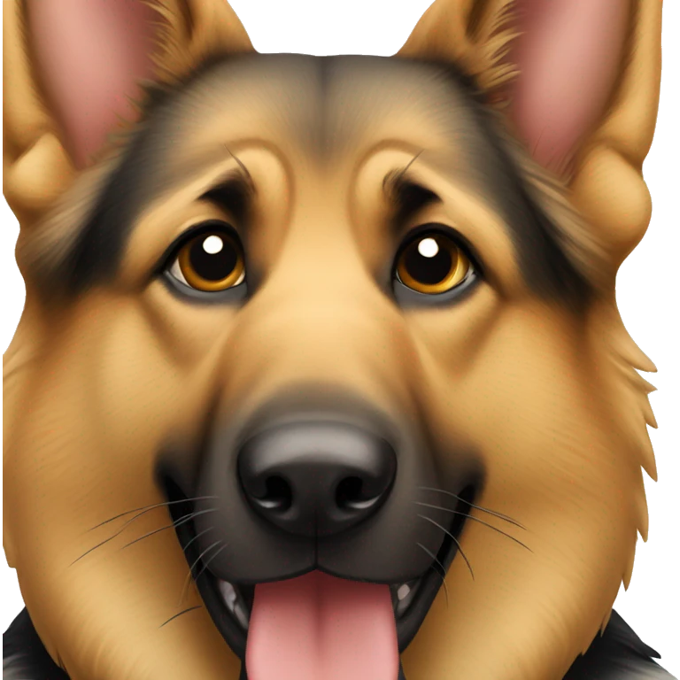 German shepherd  emoji