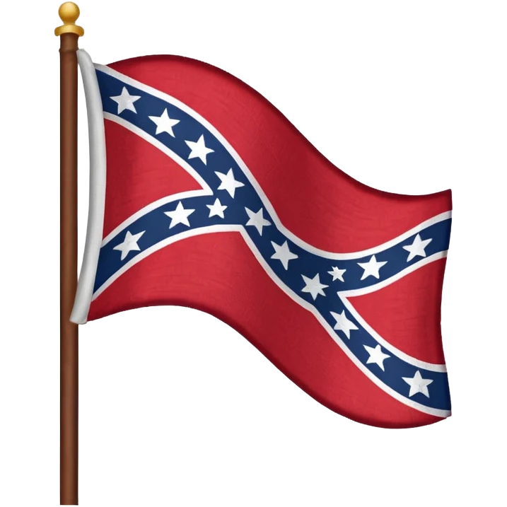 Confederate flag emoji