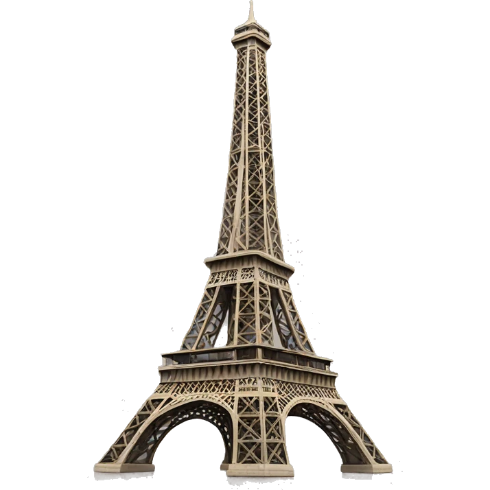 The eifell tower emoji