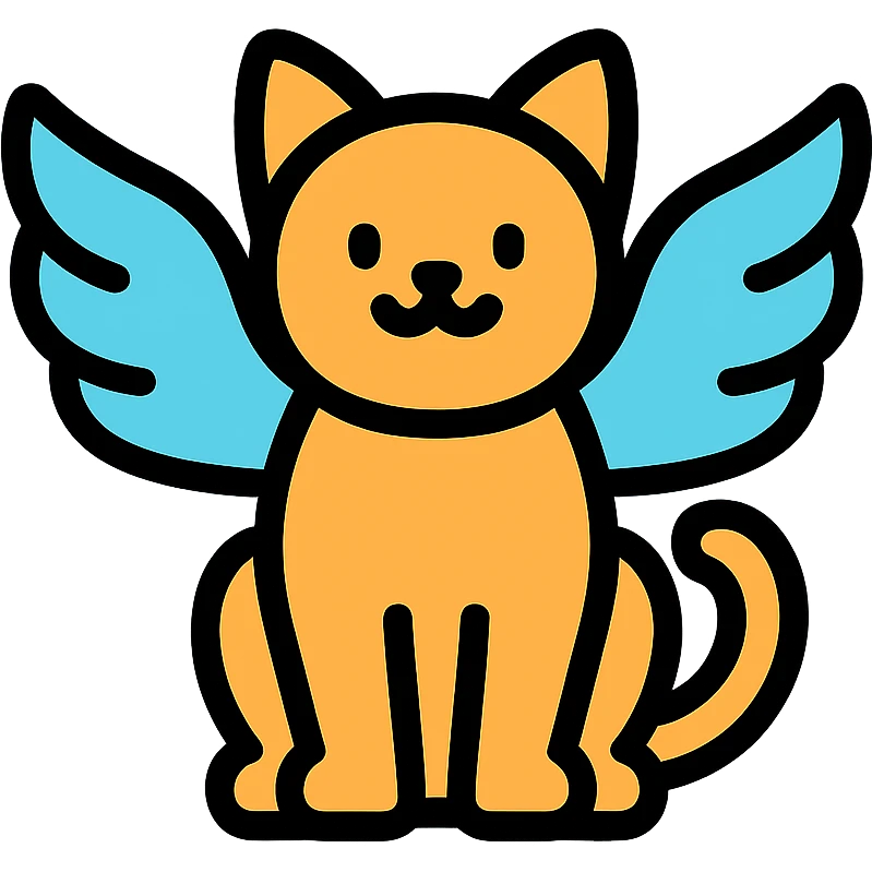 cat with wings emoji