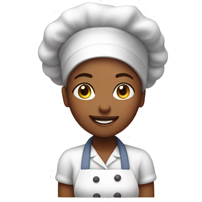 funny lady baker emoji