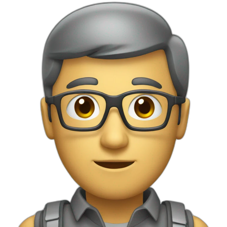 trabajador inteligencia artificial emoji