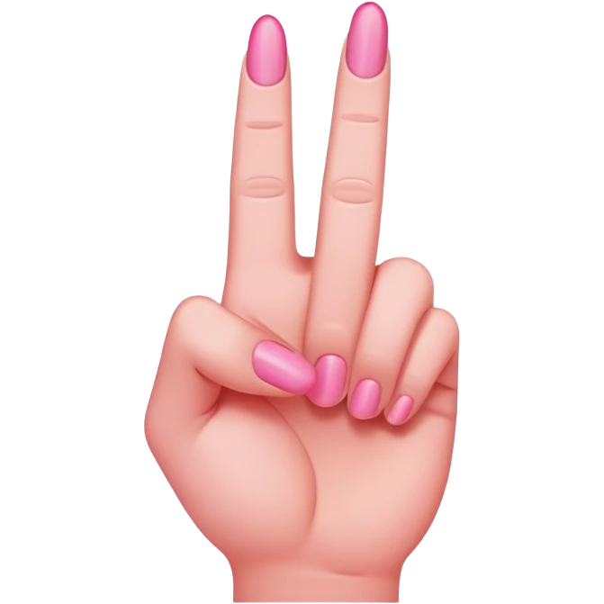 pink middle finger  emoji