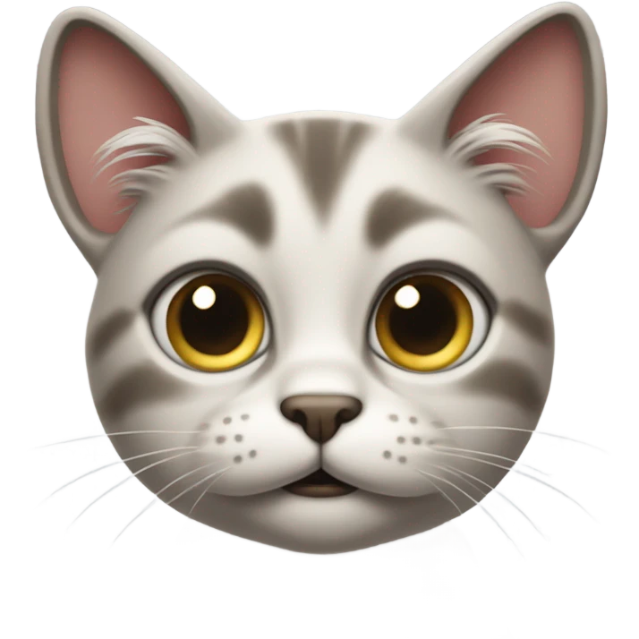 Confused cat emoji