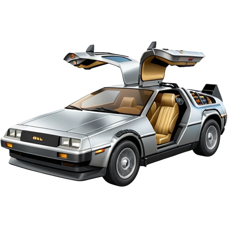 DeLorean emoji