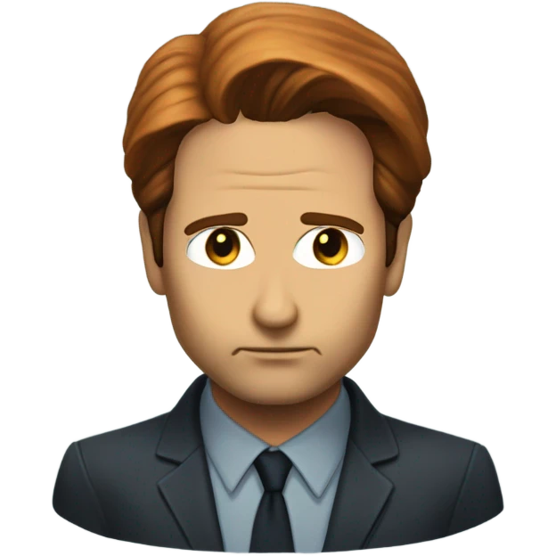 Fox mulder form x files  emoji