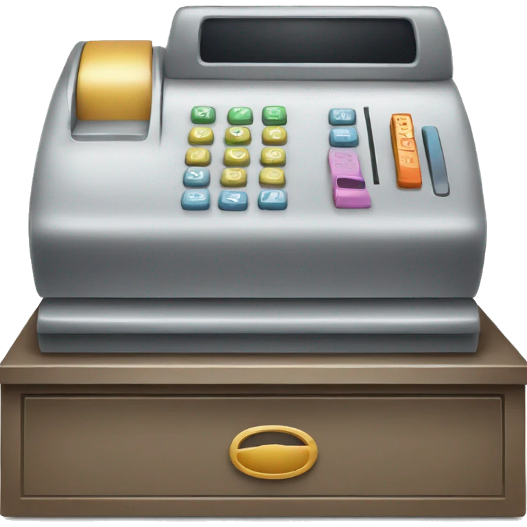 cash register emoji