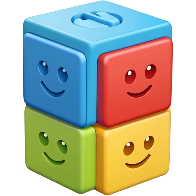 Toy Block HomeS emoji