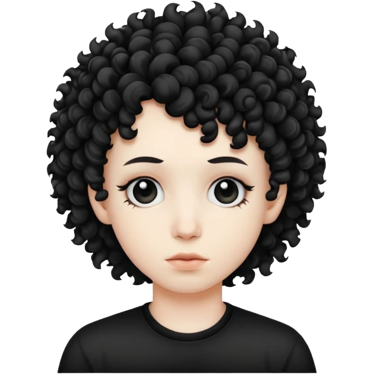 emo with perm emoji