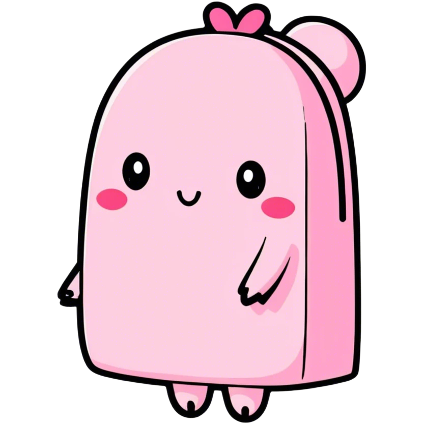 Pink  emoji