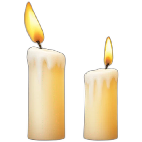 candle, finance emoji