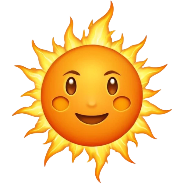fire emoji, single spark emoji