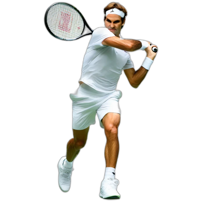 FEDERER BACKHAND emoji