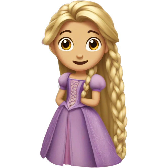 Rapunzel emoji