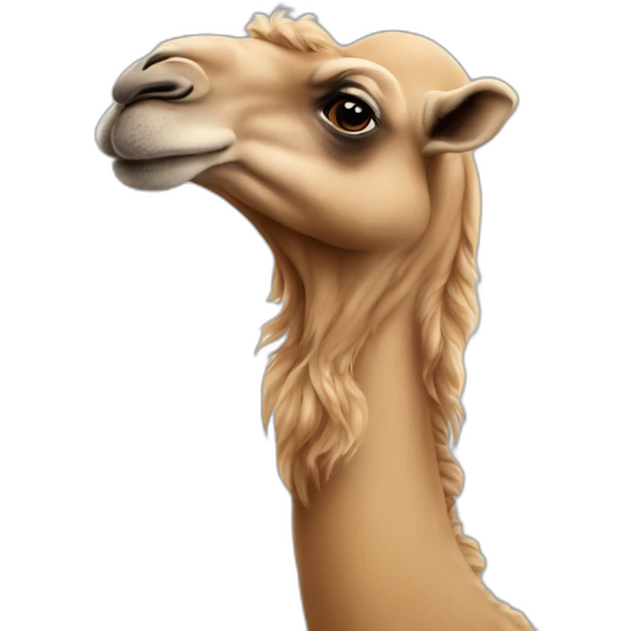 Lena the camel emoji