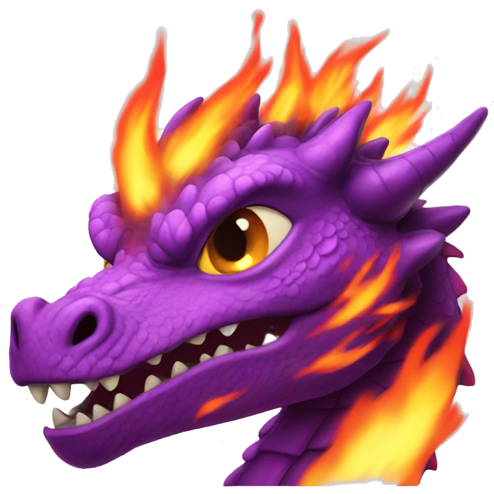Dragon fire emoji