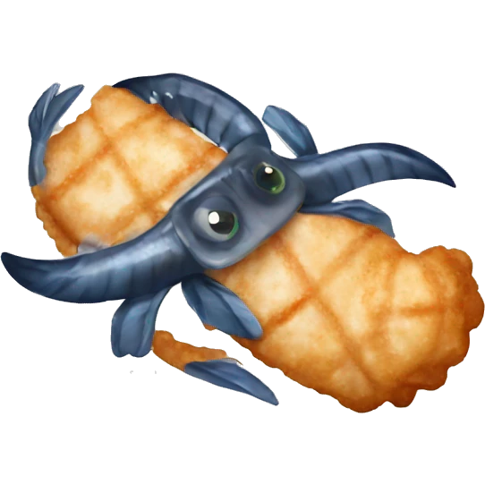 Fried seafood  emoji