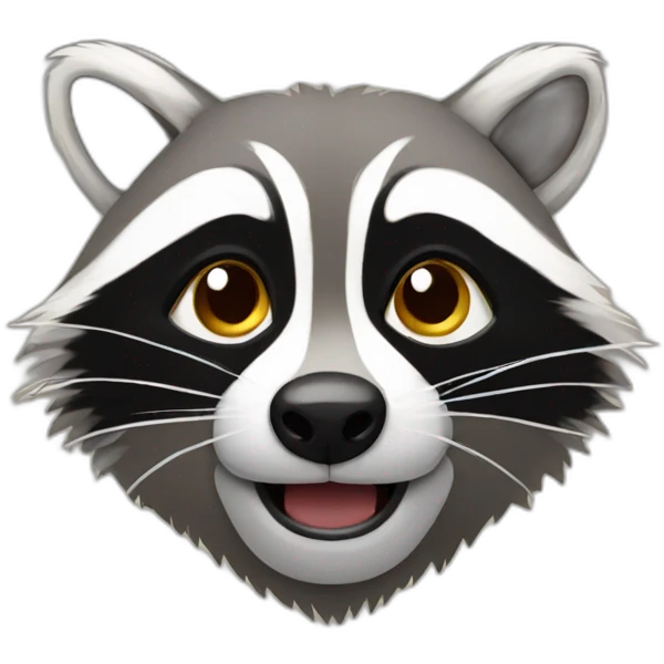 Racoon emoji