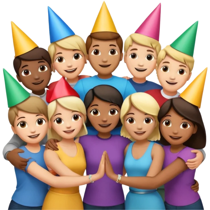 I want an emoji with people making a “horă” emoji