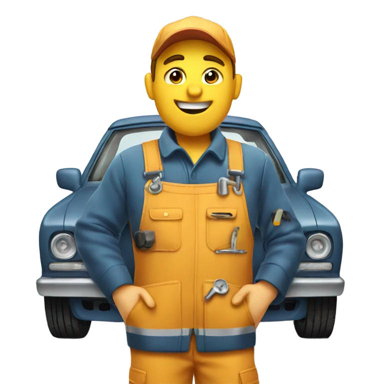 mechanic car emoji