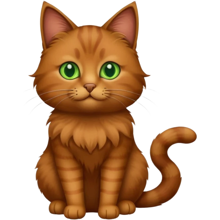 brown cat emoji