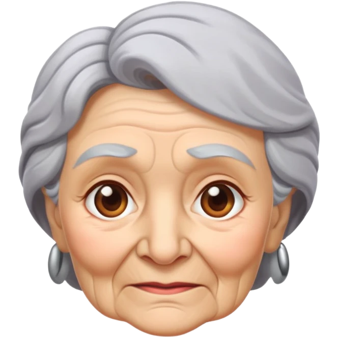 old lady emoji