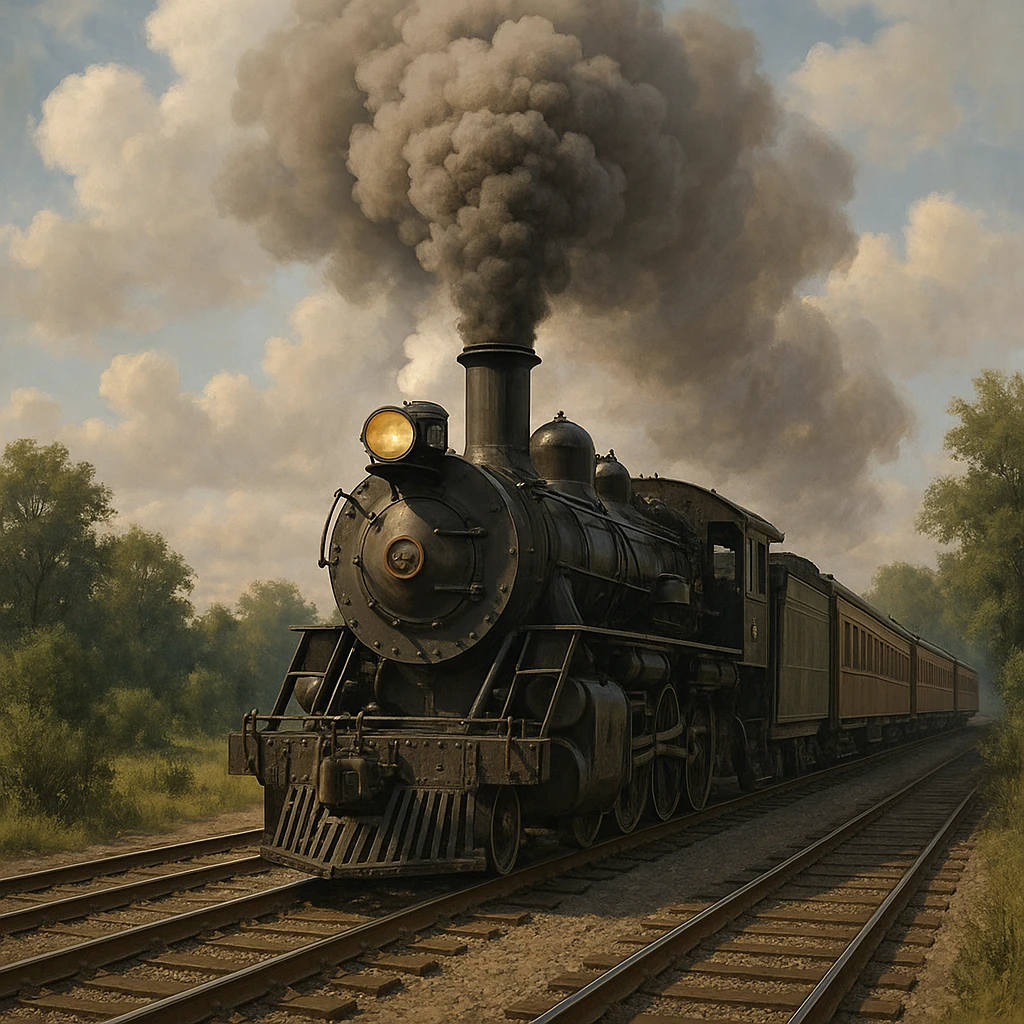 classic train emoji