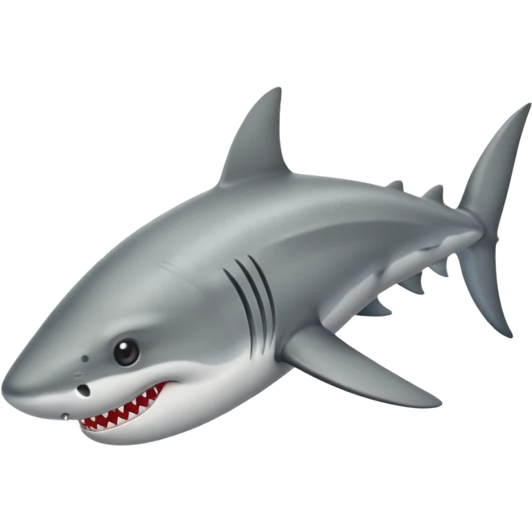 Tiburón con zapatos emoji