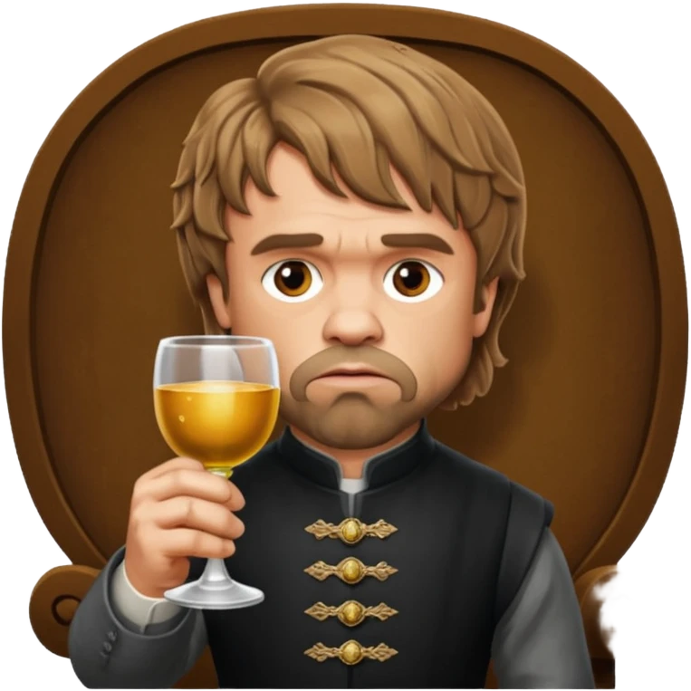 Tyrion lannister drinking emoji