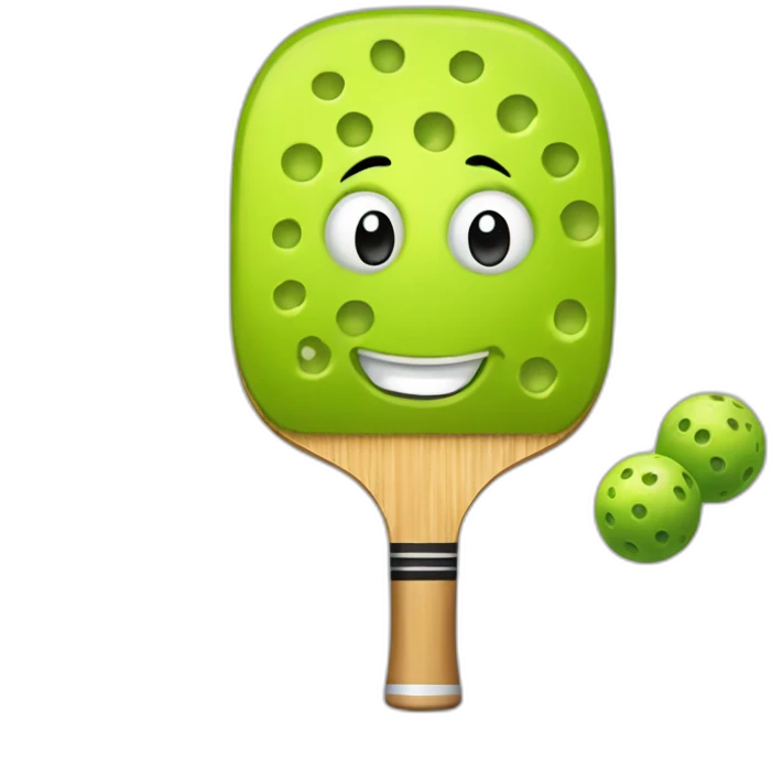 pickleball mixed with gy emoji
