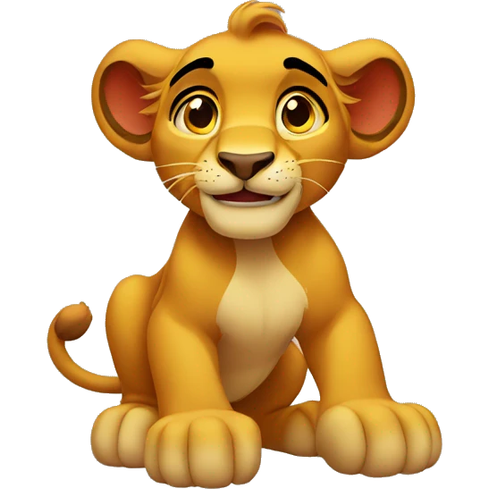 Simba emoji