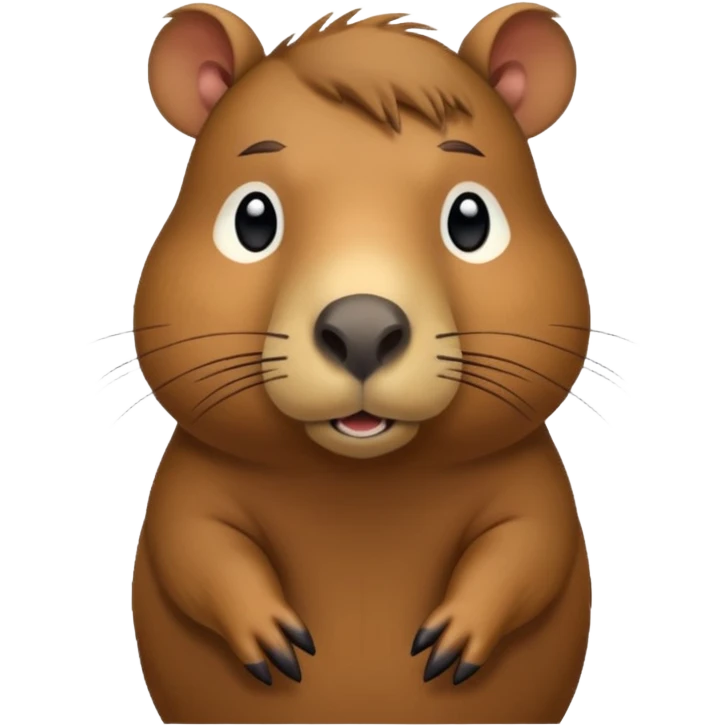 Capybara emoji