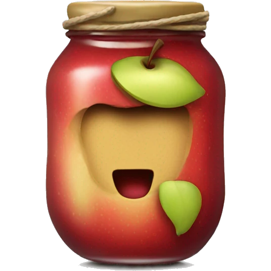 Jam apple emoji
