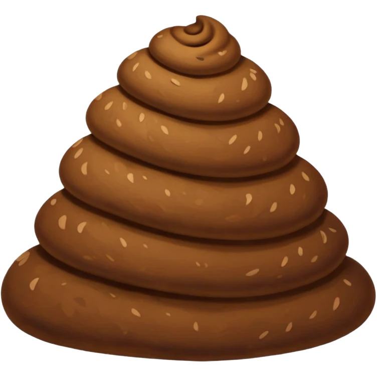 Poo weahs emoji