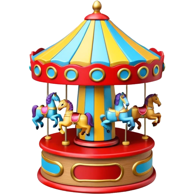 toy Carousel Music Box emoji