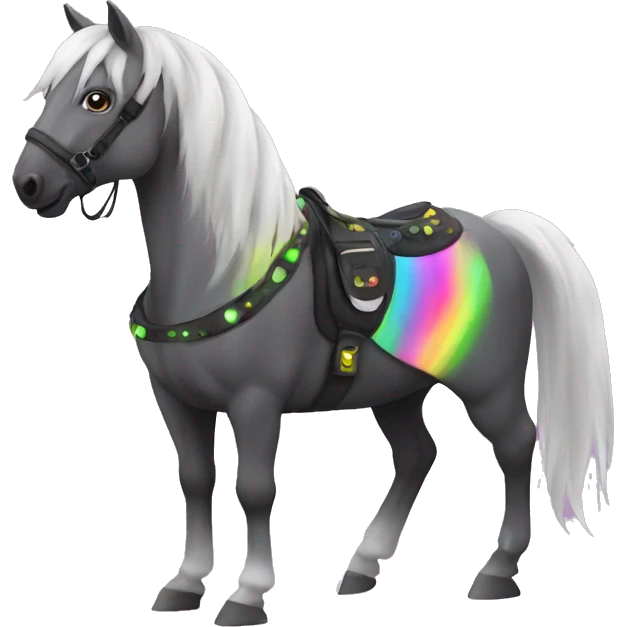 rave horse emoji