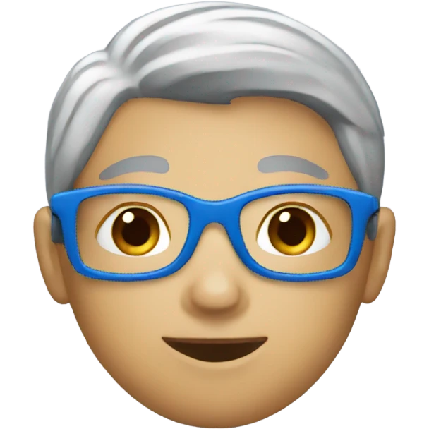 Blue planner emoji