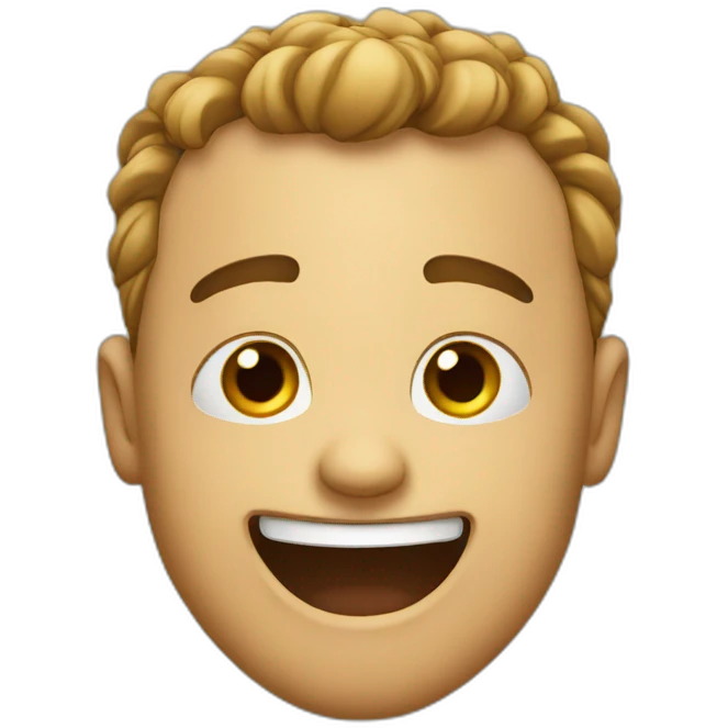 funny face emoji
