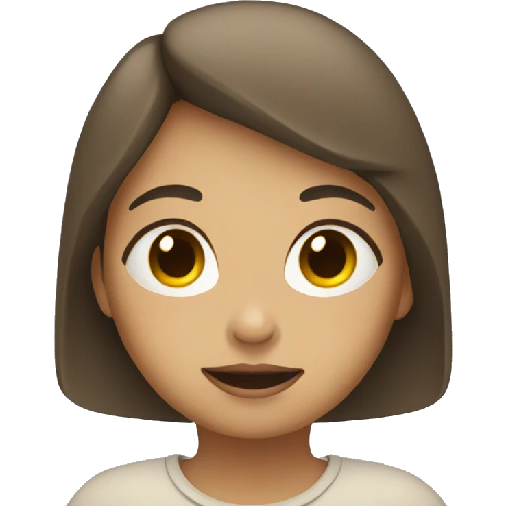 woman sit looking at the sky emoji