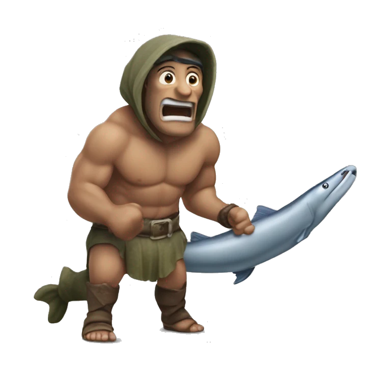 Una cacca che cavalca uno squalo che a sua volta cavalca una cacca  emoji