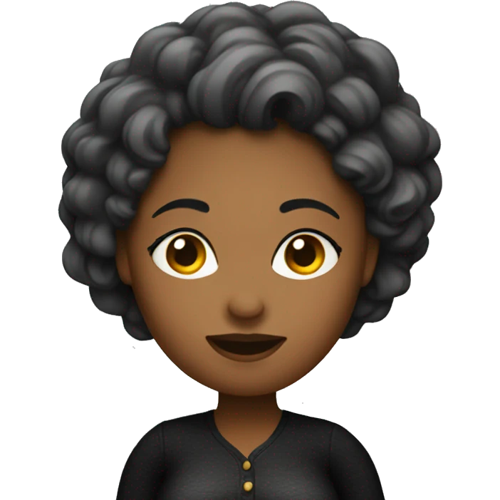 a curvy woman emoji